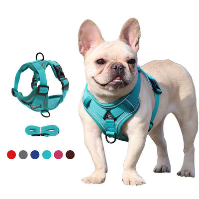 購入 ポリエステル反射ペットウェスト 1.5m トラクションリード 青い犬用ハーネス オンライン製造