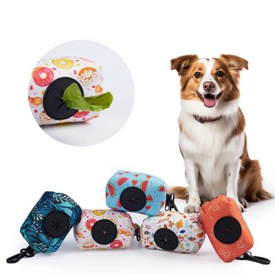 購入 犬の糞袋の配送器 水を排水するネオプレンポータブル ペットゴミ袋 オンライン製造