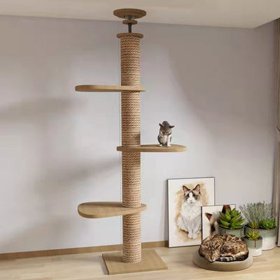 購入 ペットハウス 床から天井まで 猫の木 コンドーム 家具 スクラッチポスト インタラクティブな遊び オンライン製造
