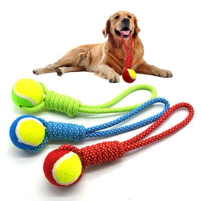 購入 トイボール プラシュ インタラクティブ 犬 猫 歯 玩具 ボール ペット カスタム ロープ 歯 掃除 オンライン製造
