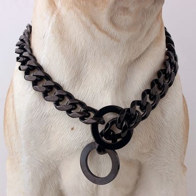 犬 豪華 ステンレス ゴールド クリスタル ダイヤモンド チェーン 犬 ネックレス