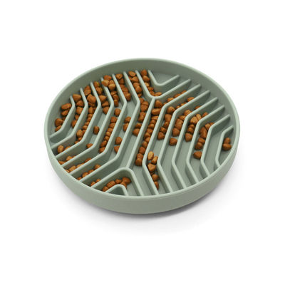 窒息しない 500ml スローフィッダー 子犬碗 個別化 シリコン スローフィッダー