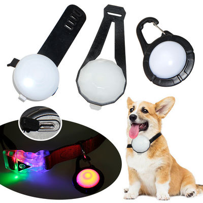 再充電可能 LED 閃き犬タグ ABS 犬識別タグ パーソナライズ