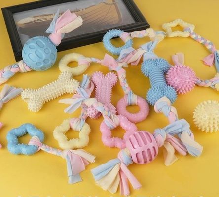 犬のおもちゃ 小さい犬の子犬 ペット 天然 噛むおもちゃ 歯の棒 Tpr ロープ 玩具 猫の草