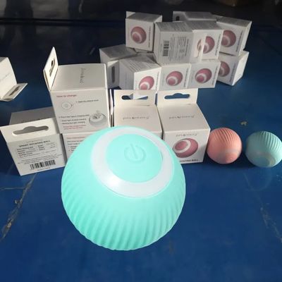 猫のおもちゃ ペット 自動 スマート 電気 電子 インタラクティブなボール 屋内おもちゃ ABS