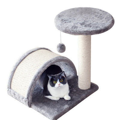 持続可能な猫の家 と 摩擦器 ODM 繊維の猫の摩擦棒