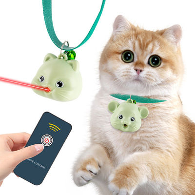 LEDライト 猫の襟 玩具 小動物 リモコン インタラクティブな玩具