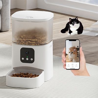 モバイルアプリ リモコンキャットフィッダー 300ml Wifi キャットフードディスペンサー
